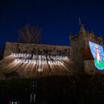 Zamek Królewski, Nowy Sącz, iluminacja, mapping 3D, 730-lecie lokacji Nowego Sącza