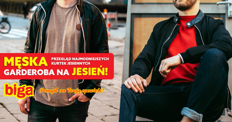 MĘSKA GARDEROBA NA JESIEŃ – PRZEGLĄD NAJMODNIEJSZYCH KURTEK