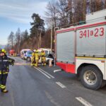 Lwowska, kolizja trzech samochód