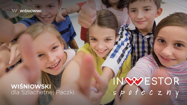 Wiśniowski Inwestorem Społecznym Szlachetnej Paczki