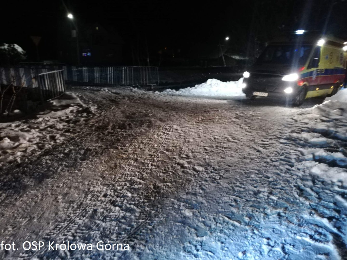 karetka, OSP Królowa Górna