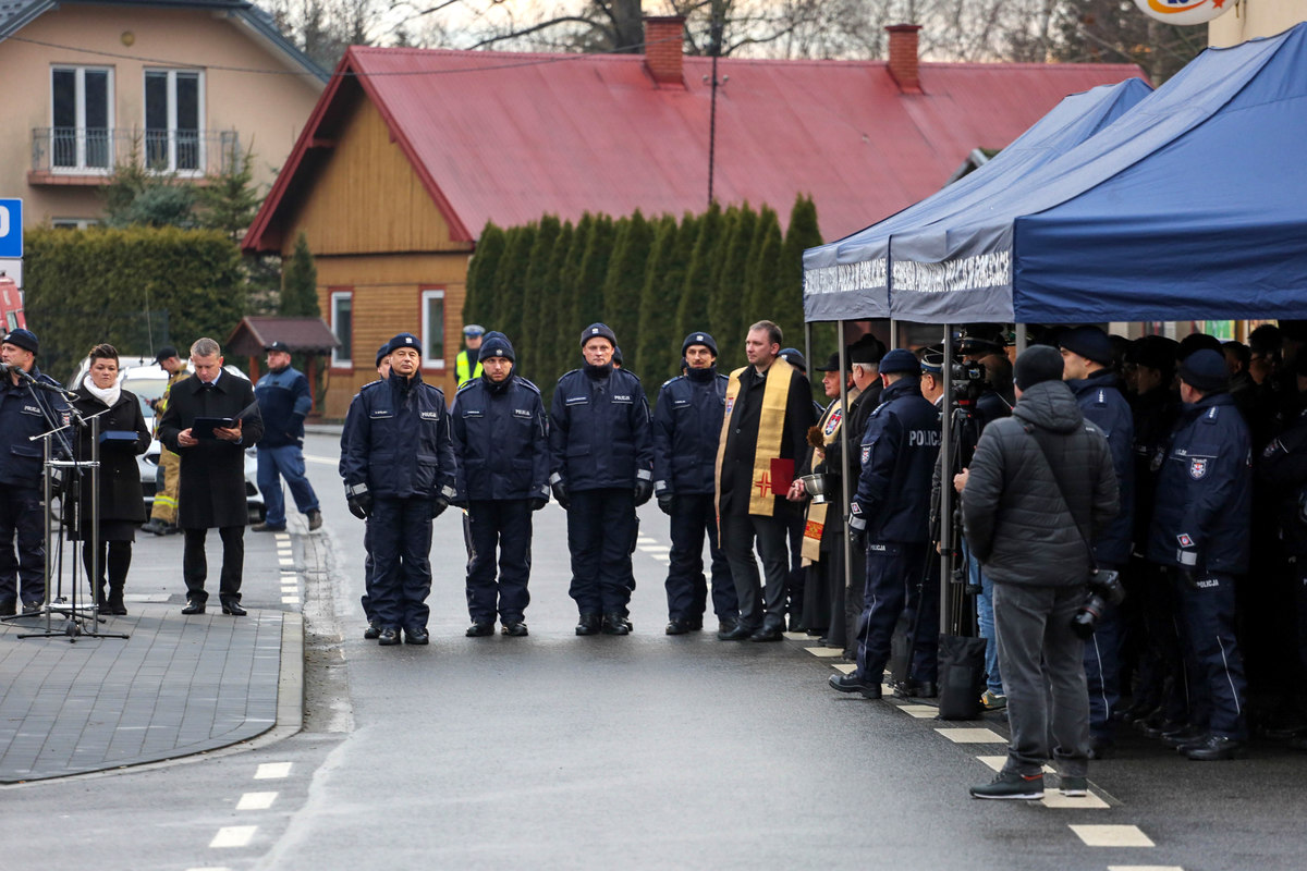 posterunek policji Łużna