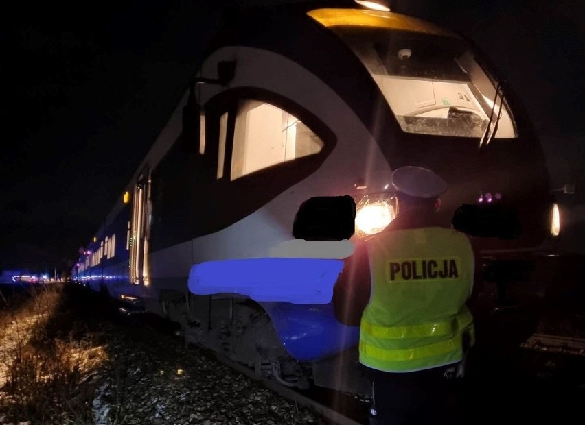 powiat nowosądecki, śmiertelne potrącenie przez pociąg