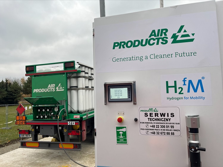 Air Products dostawcą wodoru i infrastruktury tankowania podczas demonstracji pierwszej lokomotywy manewrowej o napędzie wodorowym