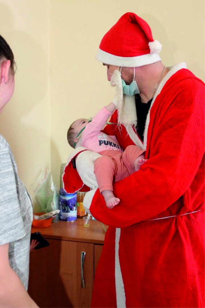 Mikołaj, szpital Limanowa, Oddział Chorób Dzieci