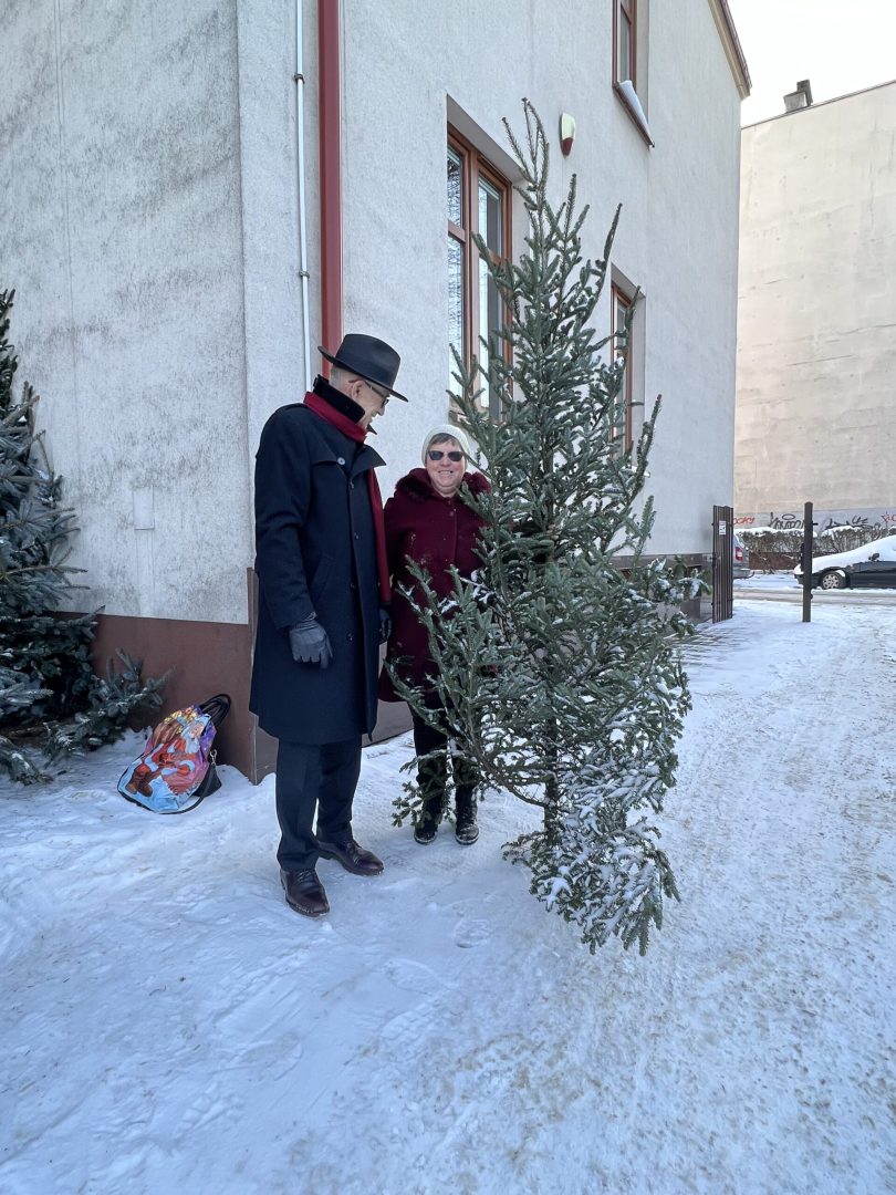 Poseł Jan Duda, choinki