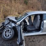 Lwowska, kolizja trzech samochód