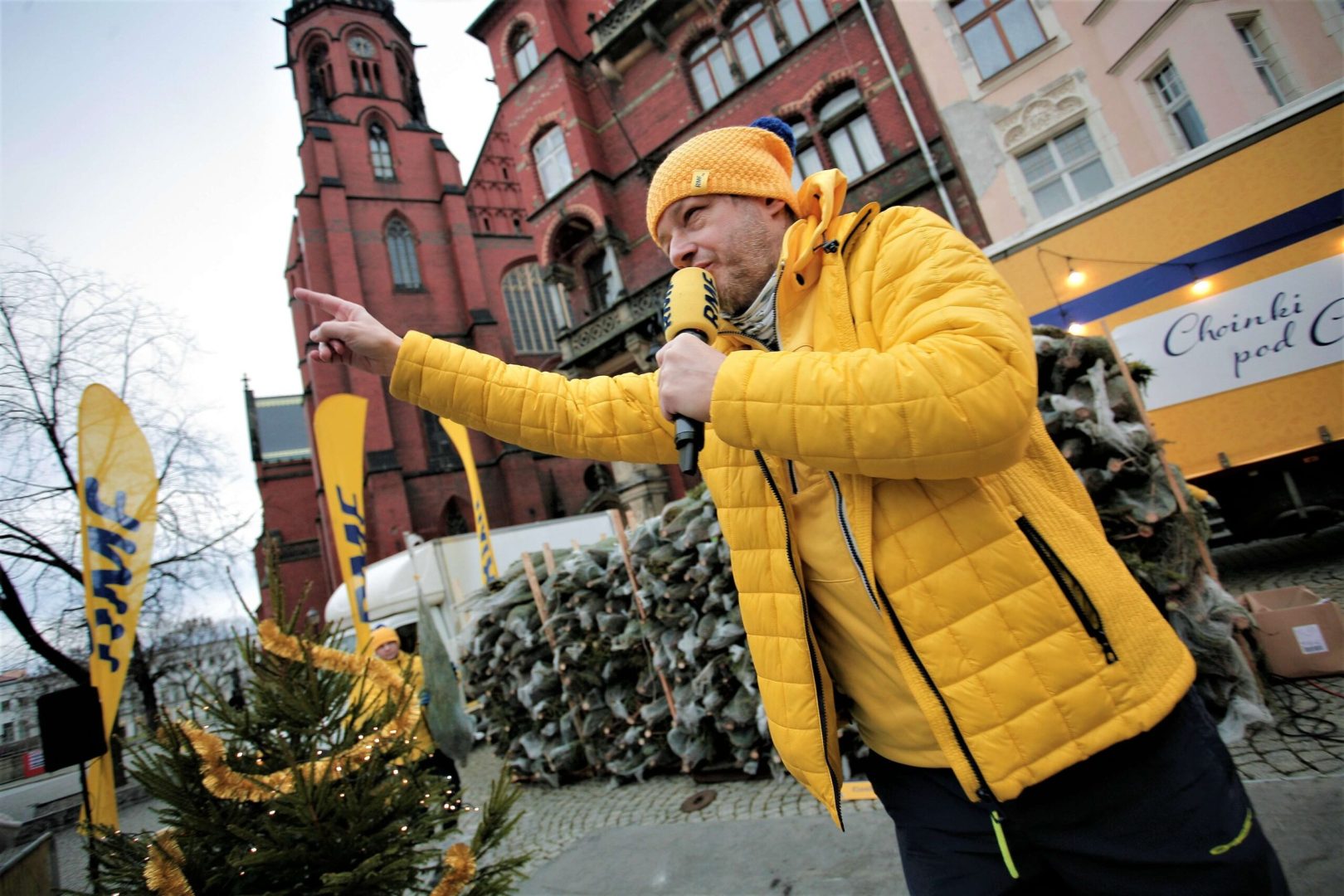 radio RMF, choinki, Nowy Sącz