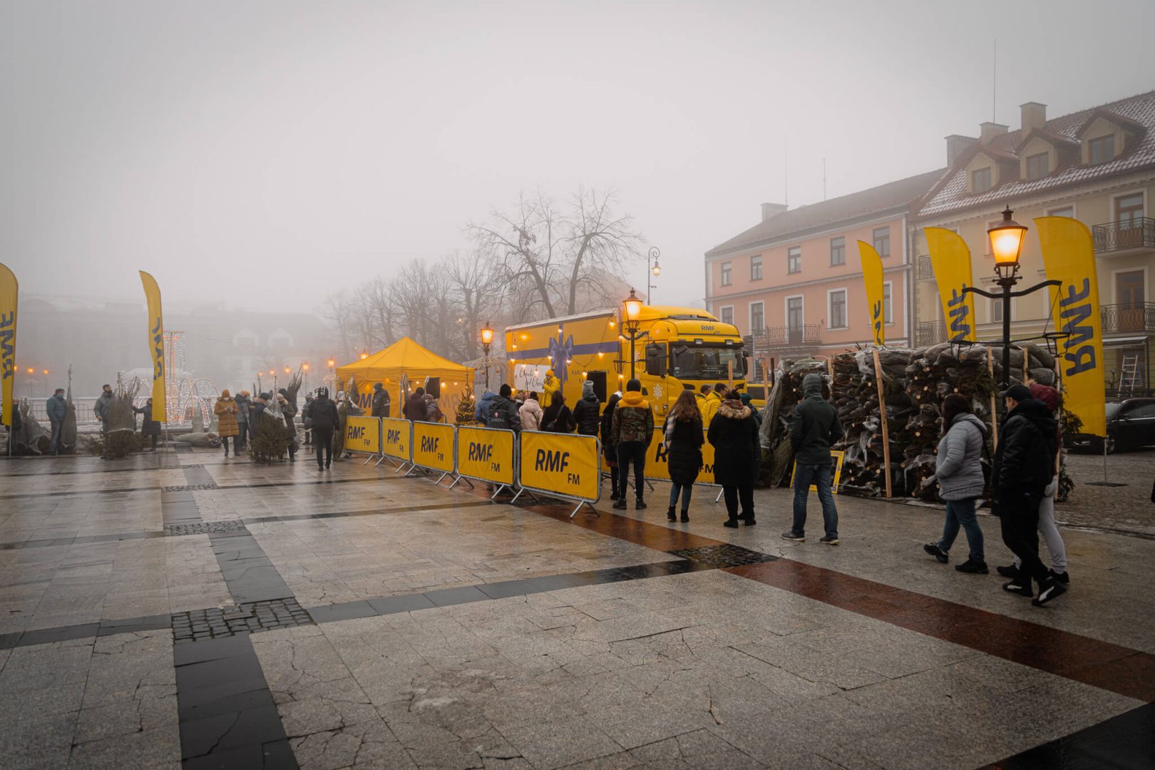 radio RMF, choinki, Nowy Sącz