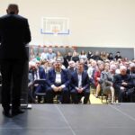 Łęka, sala gimnastyczna