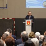 Łęka, sala gimnastyczna