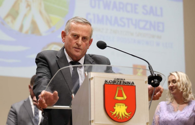 Łęka, sala gimnastyczna