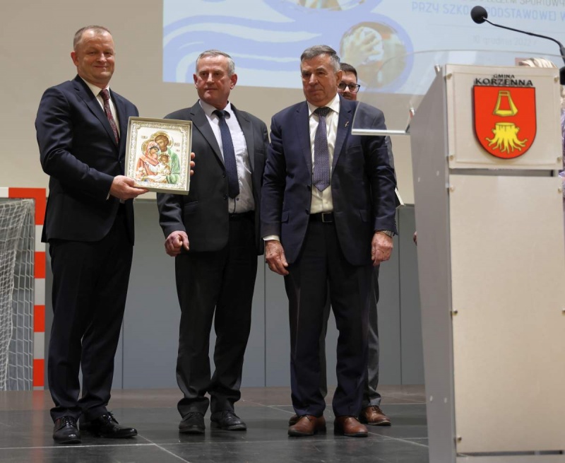 Łęka, sala gimnastyczna