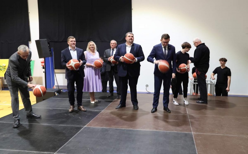 Łęka, sala gimnastyczna
