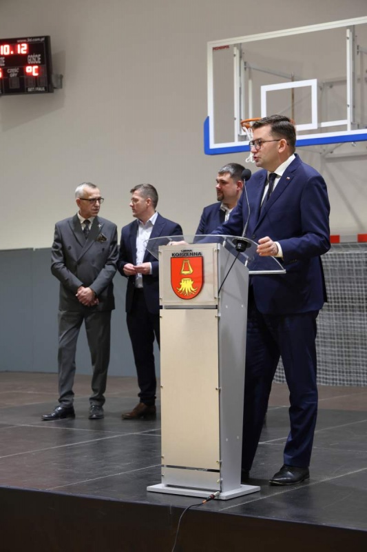 Łęka, sala gimnastyczna
