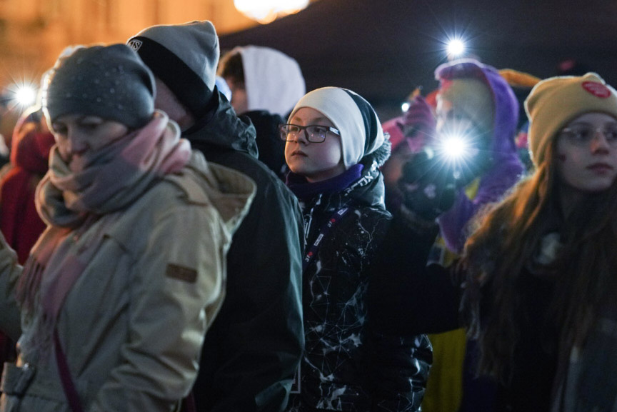 WOŚP, Nowy Sącz, 31. finał WOŚP, światełko do nieba