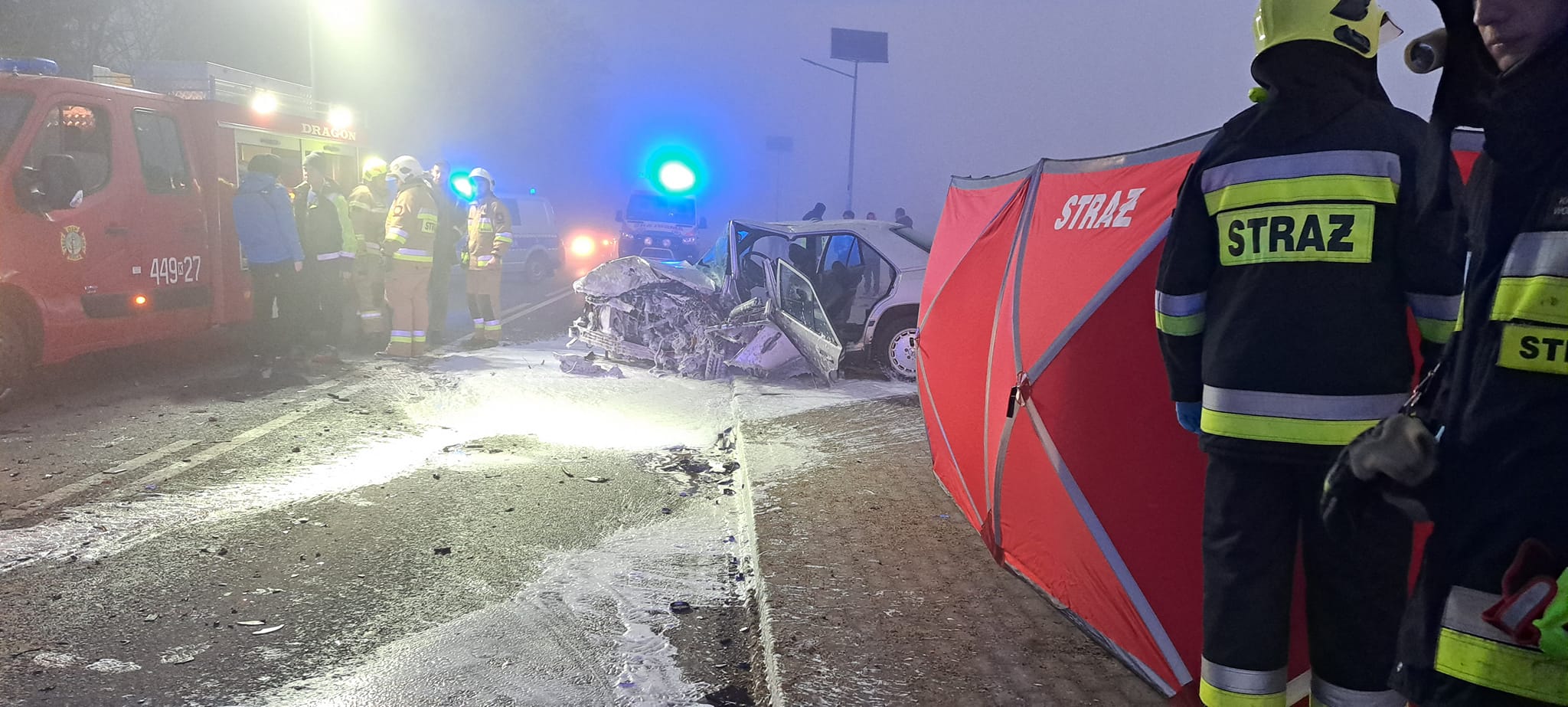Strzeszyn, wypadek, śmierć 24-latka