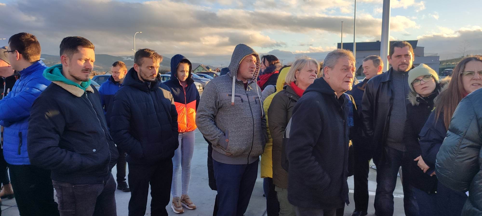 KALMAR, protest pracowników, Stary Sącz