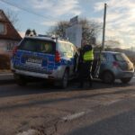 Węgierska, kolizja radiowozu