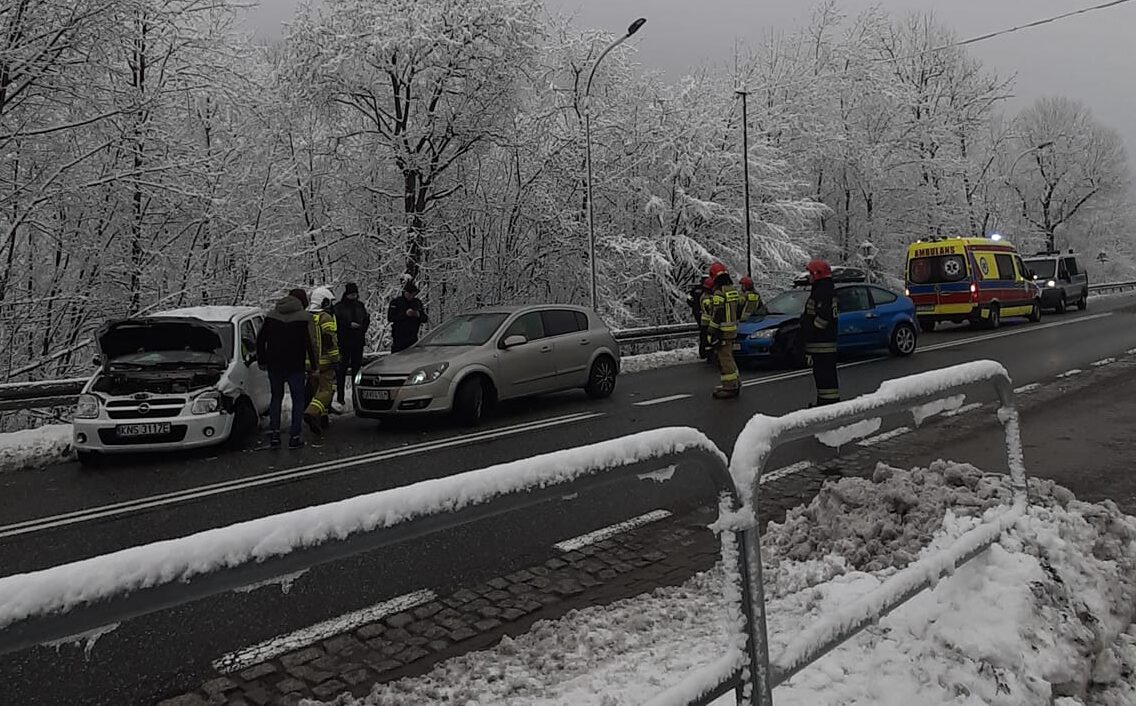 Frycowa, dk75 wypadek