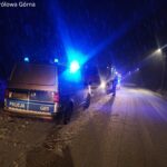 OSP Królowa Polska, samochód w rzece