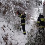 atak zimy, Sądecczyzna, śmierć 70-latki, Wawrzka