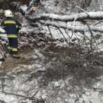 atak zimy, Sądecczyzna, śmierć 70-latki, Wawrzka