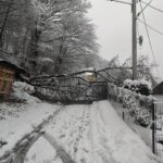 atak zimy, Sądecczyzna, śmierć 70-latki, Wawrzka
