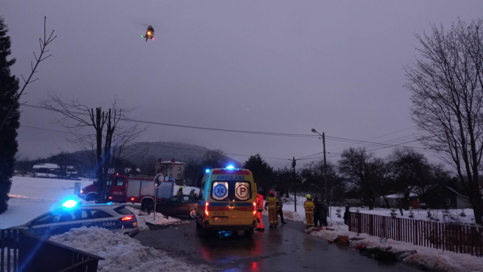 Łosie, Mercedes, LPR, wypadek