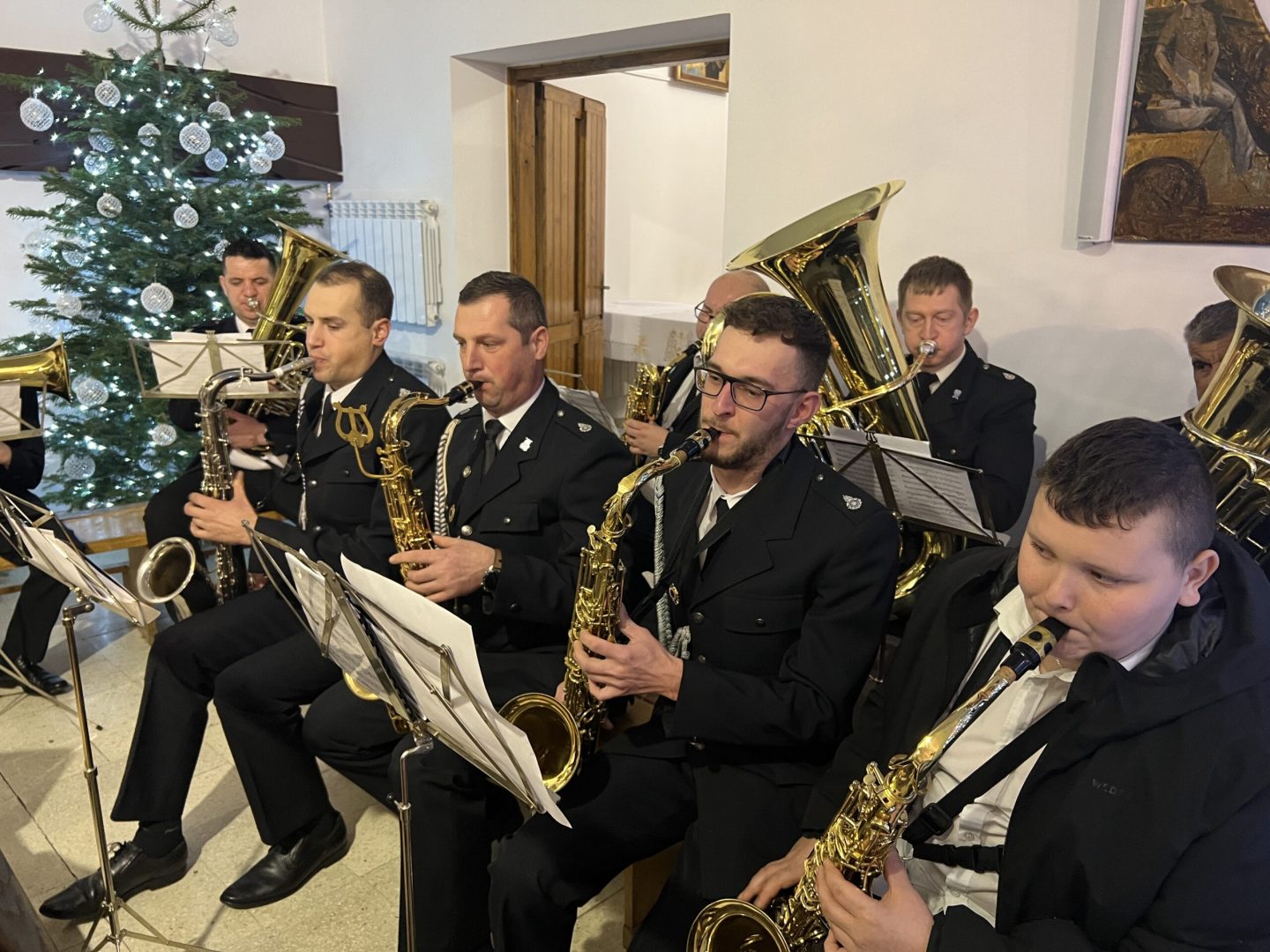 Koncert Noworoczny, Kąclowa, Ignaś Chojecki-Skraba, Pogórzańskie Dzieci, Orkiestra Dęta z Florynki. Ewa Matuła, Tadeusz Matuła, Andrzej Szafrański