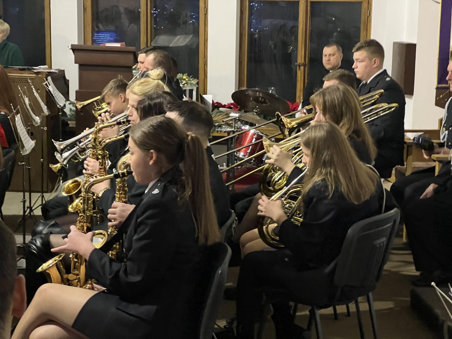 Koncert Noworoczny, Kąclowa, Ignaś Chojecki-Skraba, Pogórzańskie Dzieci, Orkiestra Dęta z Florynki. Ewa Matuła, Tadeusz Matuła, Andrzej Szafrański