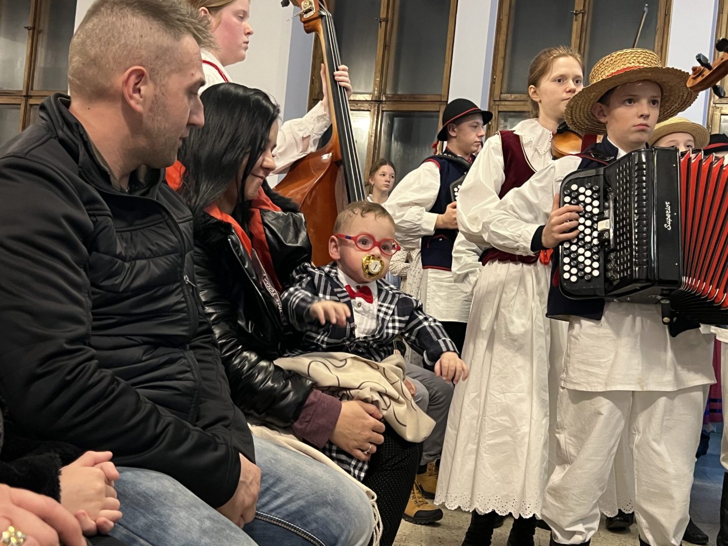 Koncert Noworoczny, Kąclowa, Ignaś Chojecki-Skraba, Pogórzańskie Dzieci, Orkiestra Dęta z Florynki. Ewa Matuła, Tadeusz Matuła, Andrzej Szafrański