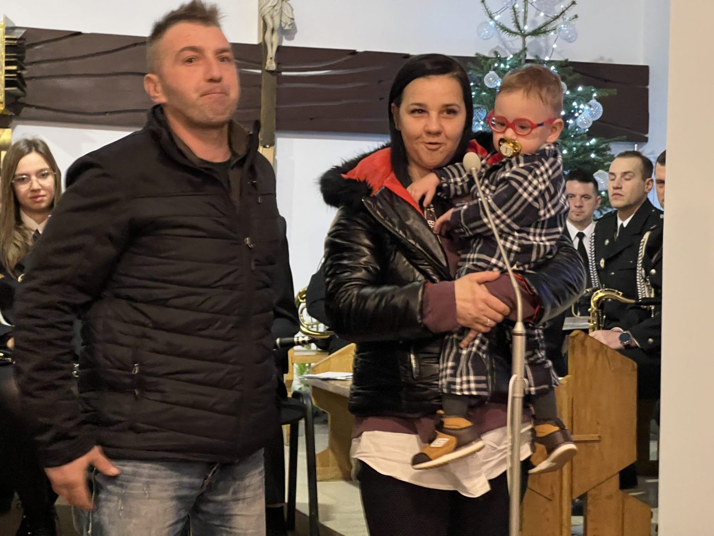 Koncert Noworoczny, Kąclowa, Ignaś Chojecki-Skraba, Pogórzańskie Dzieci, Orkiestra Dęta z Florynki. Ewa Matuła, Tadeusz Matuła, Andrzej Szafrański
