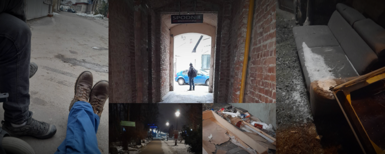 Nowy Sącz. Dziennikarz DTS24 żył dwie doby wśród bezdomnych (filmy + zdjęcia)