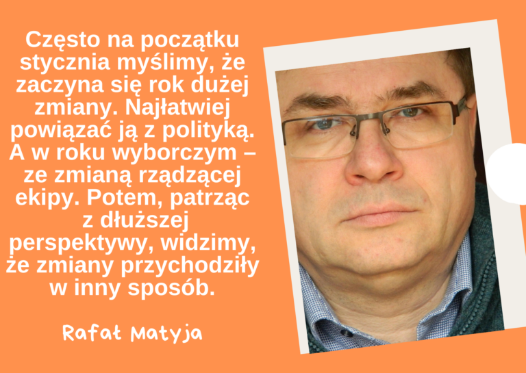 Z Krakowskiego Przedmieścia. Rok dużej zmiany