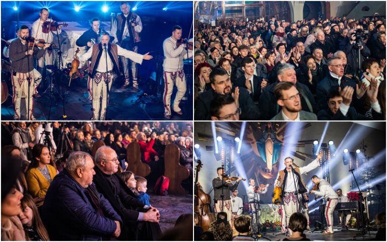 Koncert „Ciupagi” przyciągnął tłumy. Sanktuarium św. Rity drżało w posadach