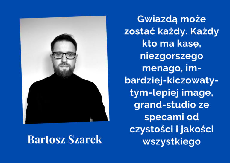 Bartosz Szarek. Więcej, więcej, więcej