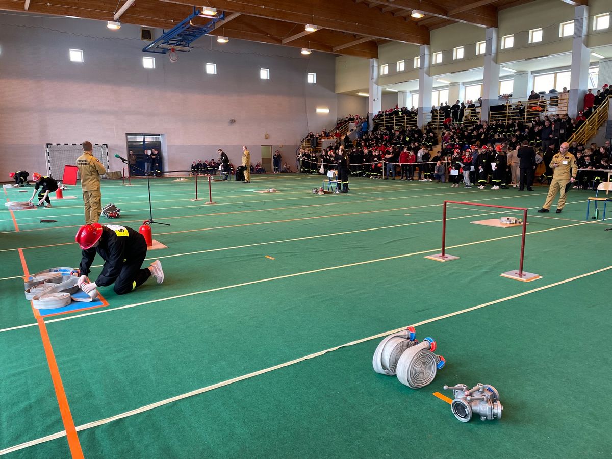 IX Halowe Zawody Sportowo-Pożarnicze dla MDP im Antoniego Bieniasa