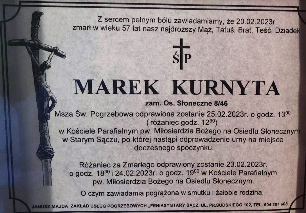 Marek Kurnyta, Stary Sącz 