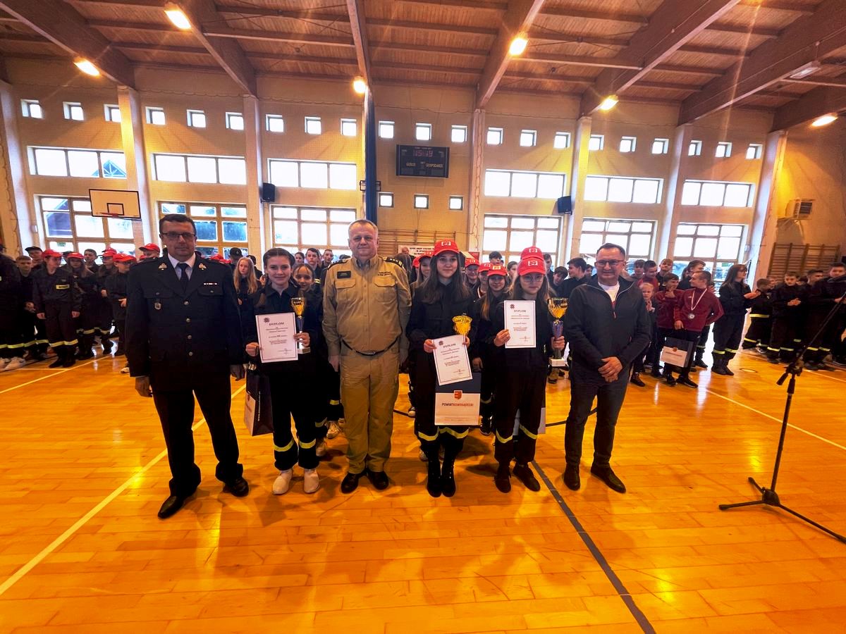 IX Halowe Zawody Sportowo-Pożarnicze dla MDP im Antoniego Bieniasa
