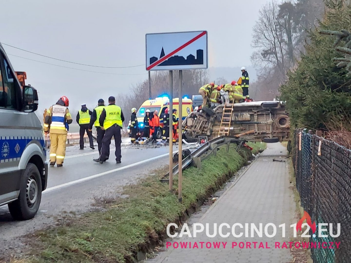 wypadek w Czchowie, dk 75, Nowy Sącz-Brzesko