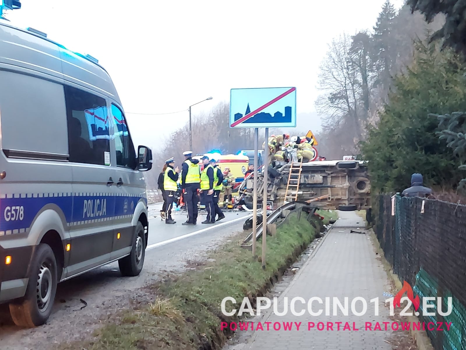 wypadek w Czchowie, dk 75, Nowy Sącz-Brzesko