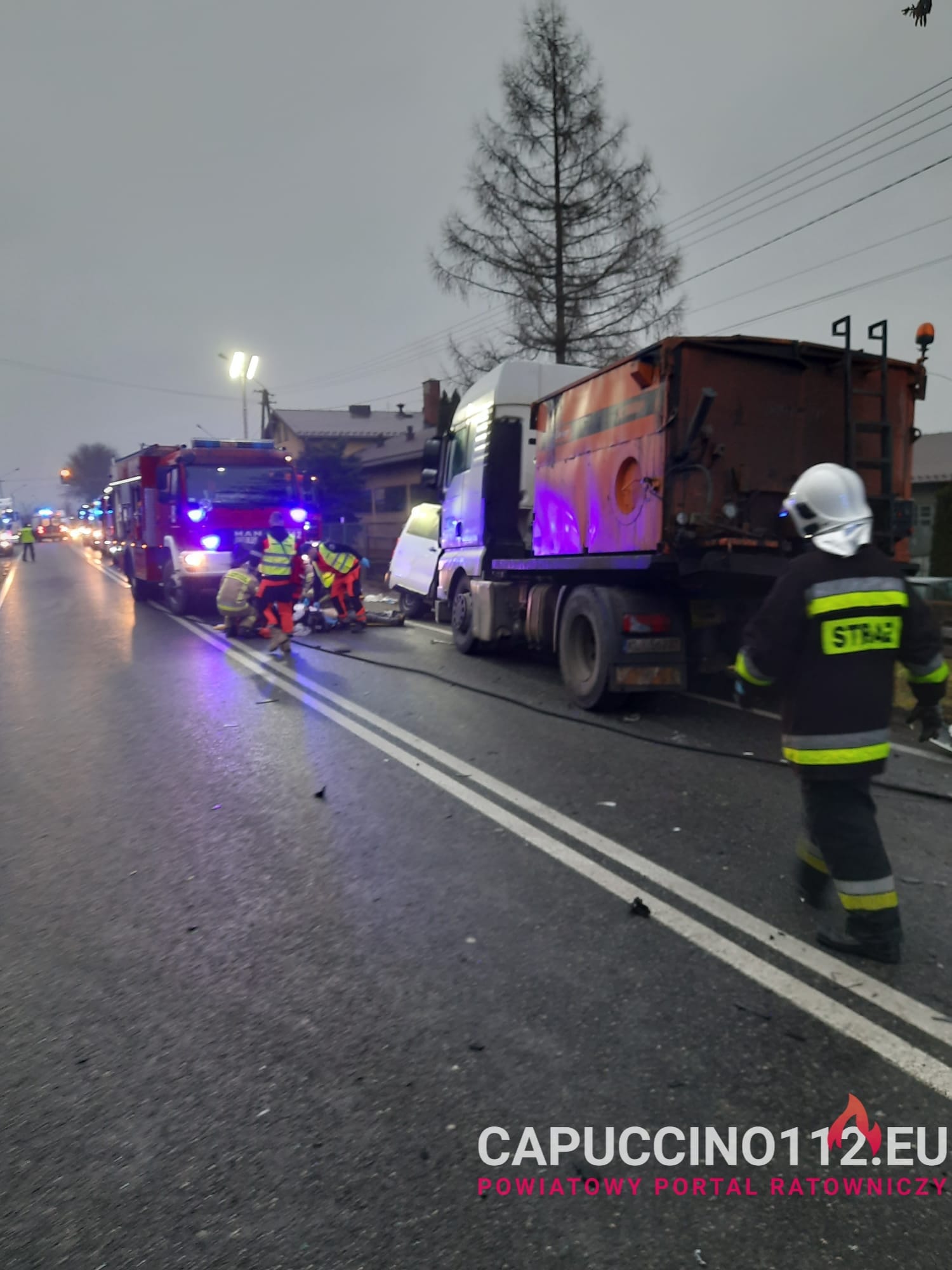 wypadek w Czchowie, dk 75, Nowy Sącz-Brzesko