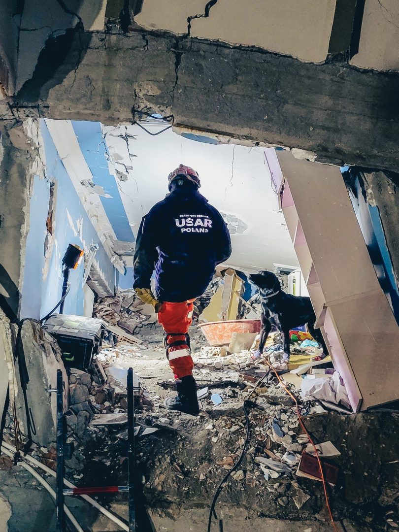 Syria, Turcja, trzęsienie ziemi w Turcji, Husar Poland, PSP w Nowym Sączu, akcja ratownicza