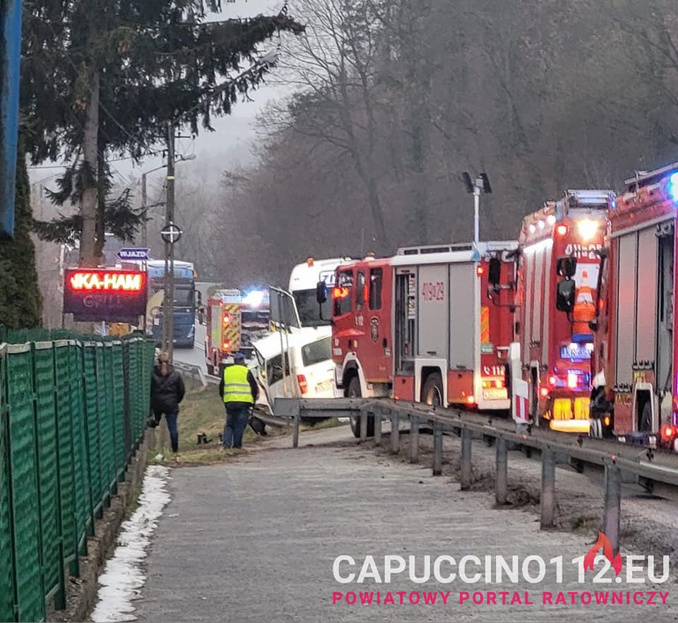 wypadek w Czchowie, dk 75, Nowy Sącz-Brzesko