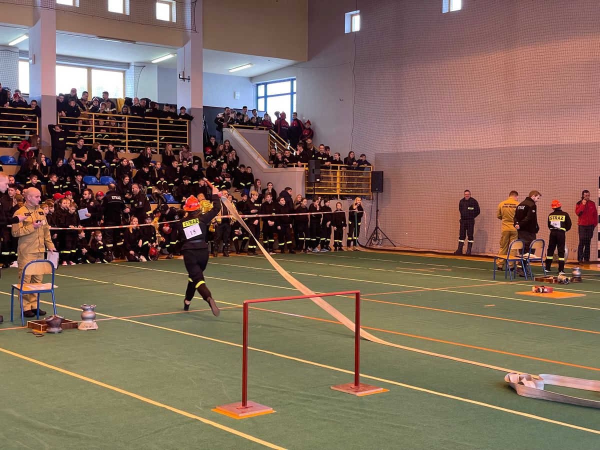 IX Halowe Zawody Sportowo-Pożarnicze dla MDP im Antoniego Bieniasa