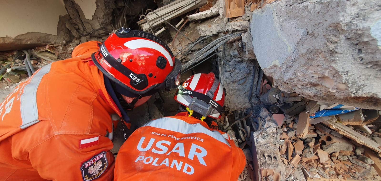Syria, Turcja, trzęsienie ziemi w Turcji, Husar Poland, PSP w Nowym Sączu, akcja ratownicza