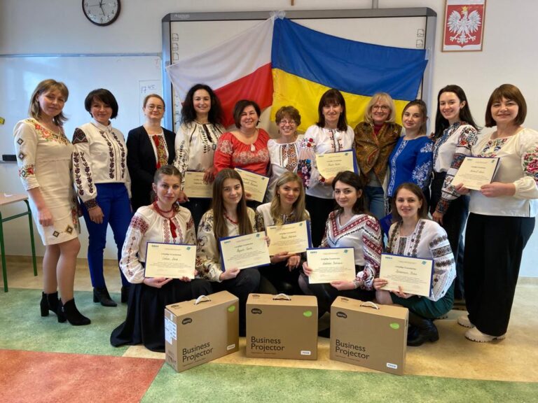 Nauczyciele z Ukrainy kształcą się w sądeckim SPLOCIE
