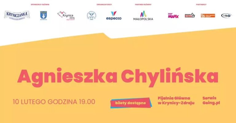 Agnieszka Chylińska | Krynica Źródłem Kultury 2023! Bilety!