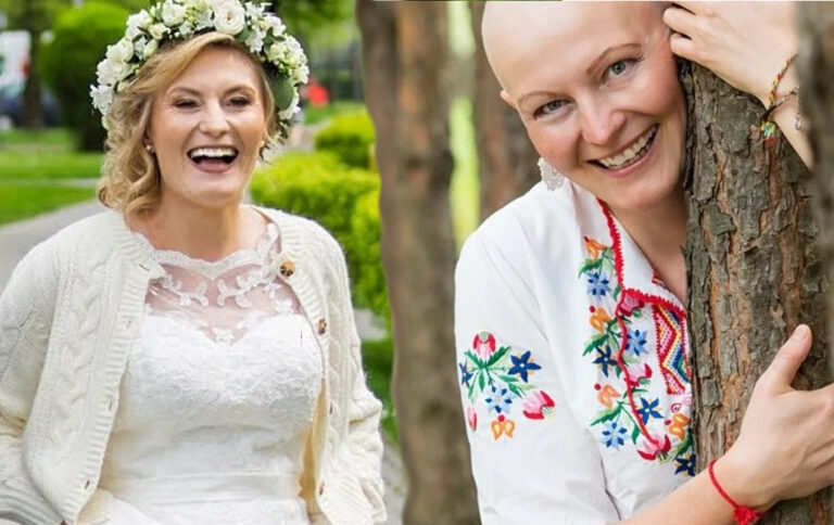 W podróży poślubnej Grażyna gubiła po chemii włosy. Nadziei, że wygra z rakiem nie zgubiła ani na moment…